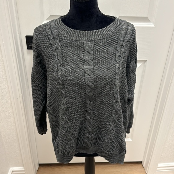 Personal collection over sized 2000’s LF cable knit oversized sweater - Picture 2 of 8